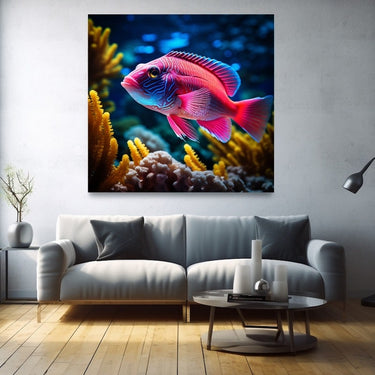 Colorful Fish Painting